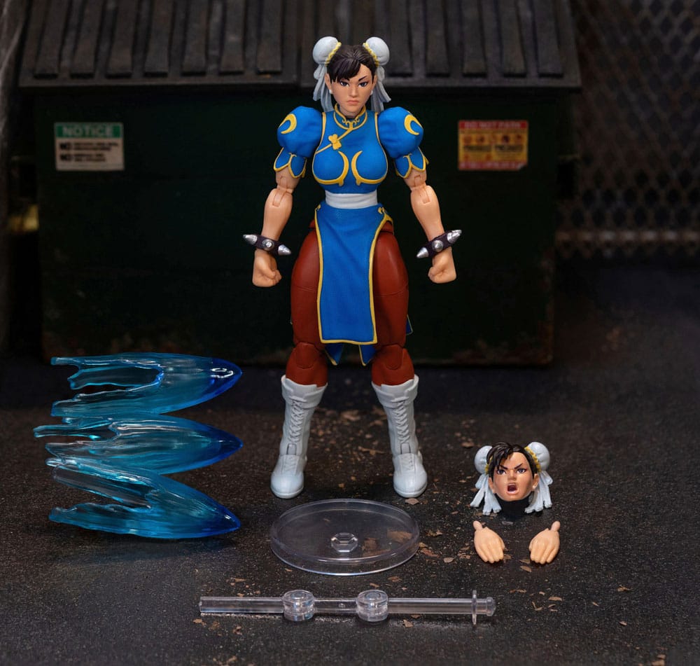 Ultra Street Fighter II The Final Challengers Action Figure 1/12 Chun Li Jada Toys