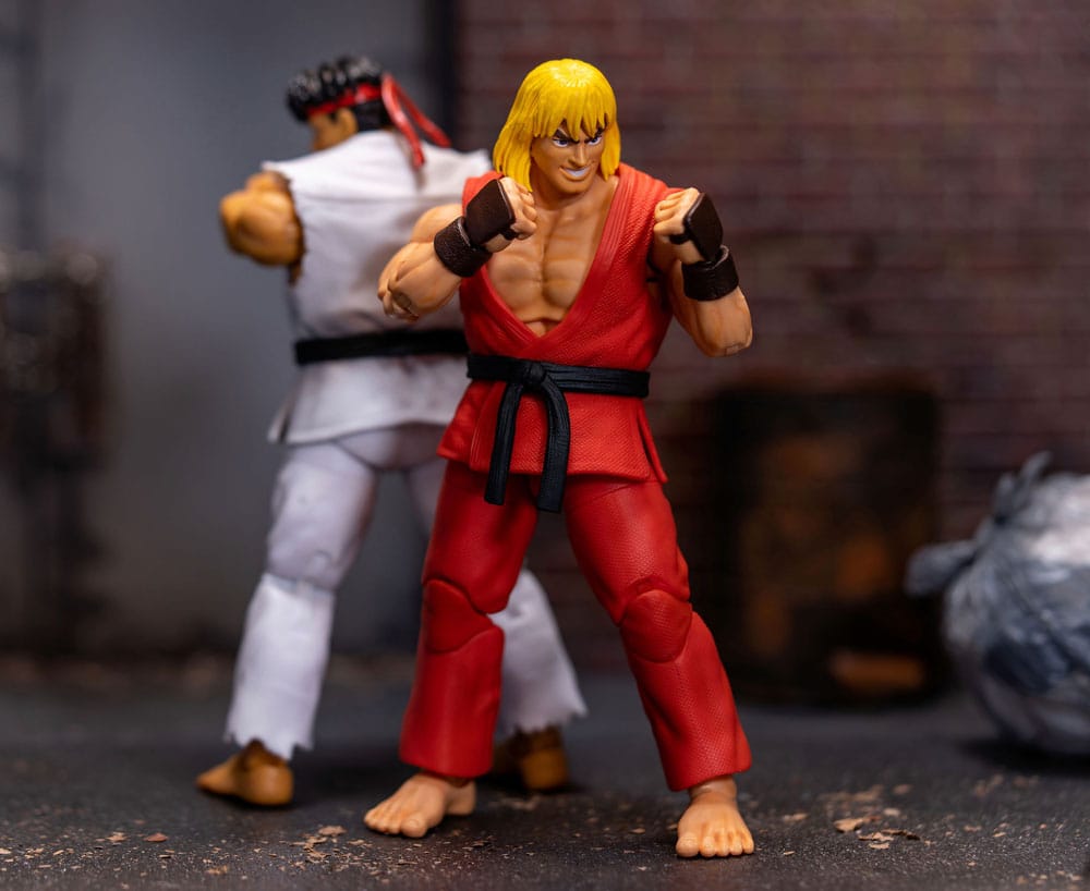 Ultra Street Fighter II The Final Challengers Action Figure 1/12 Ken Jada Toys