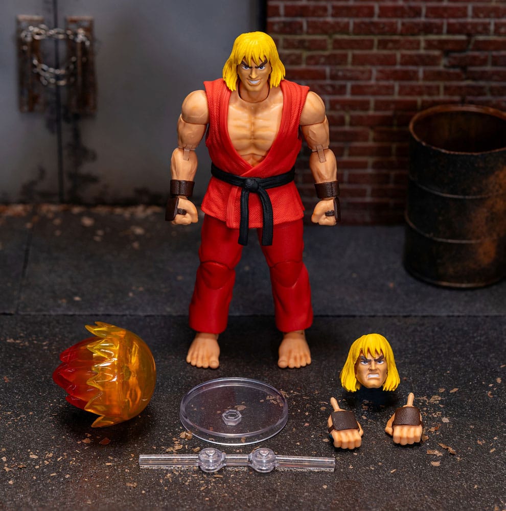 Ultra Street Fighter II The Final Challengers Action Figure 1/12 Ken Jada Toys