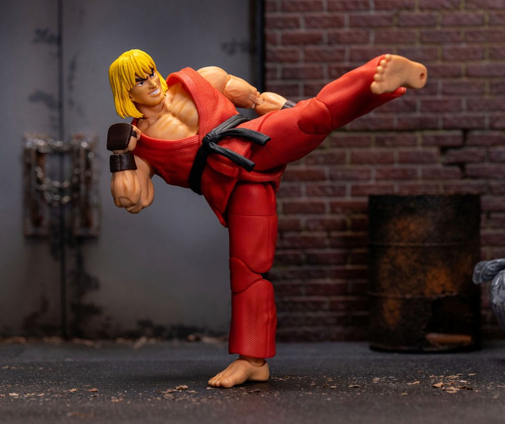 Ultra Street Fighter II The Final Challengers Action Figure 1/12 Ken Jada Toys