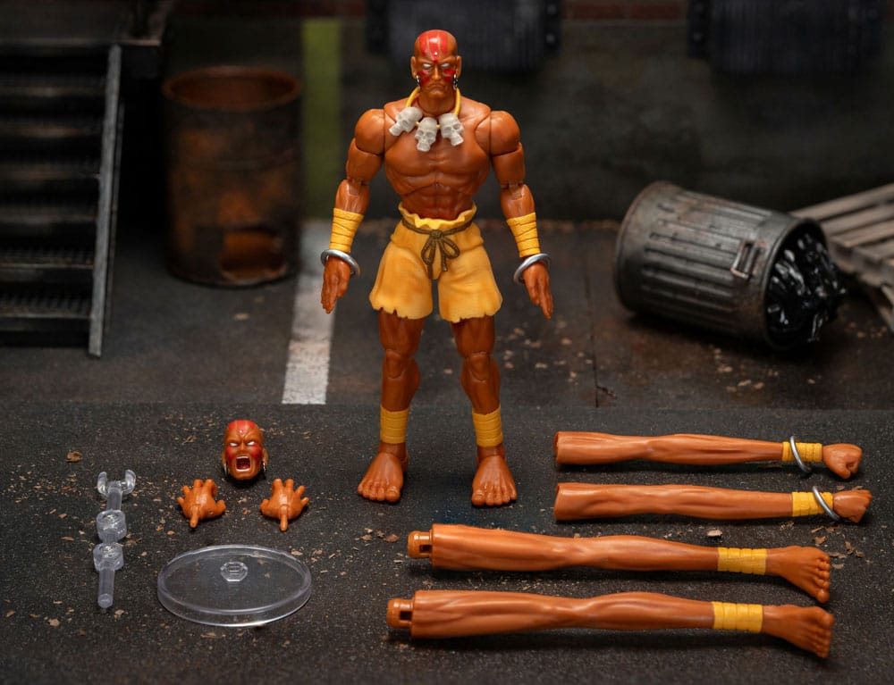 Ultra Street Fighter II The Final Challengers Action Figure 1/12 Dhalsim Jada Toys