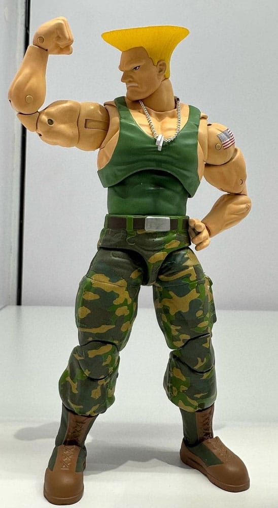 Ultra Street Fighter II The Final Challengers Action Figure 1/12 Guile Jada Toys
