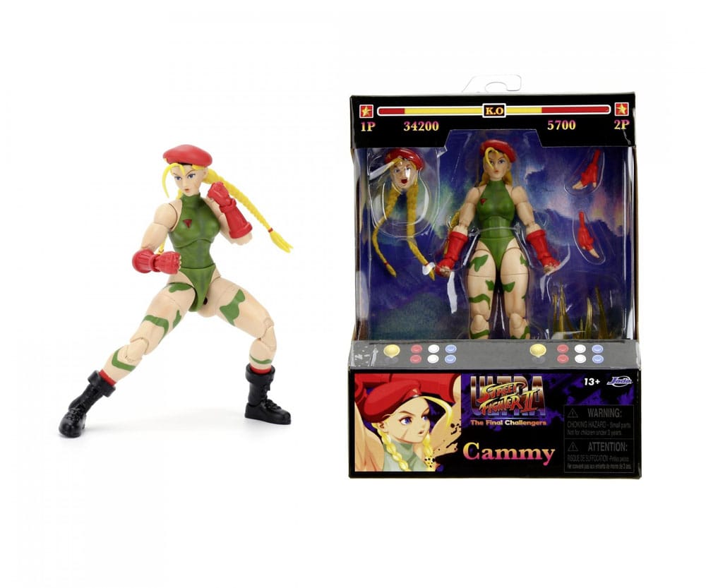 Ultra Street Fighter II The Final Challengers Action Figure 1/12 Cammy Jada Toys