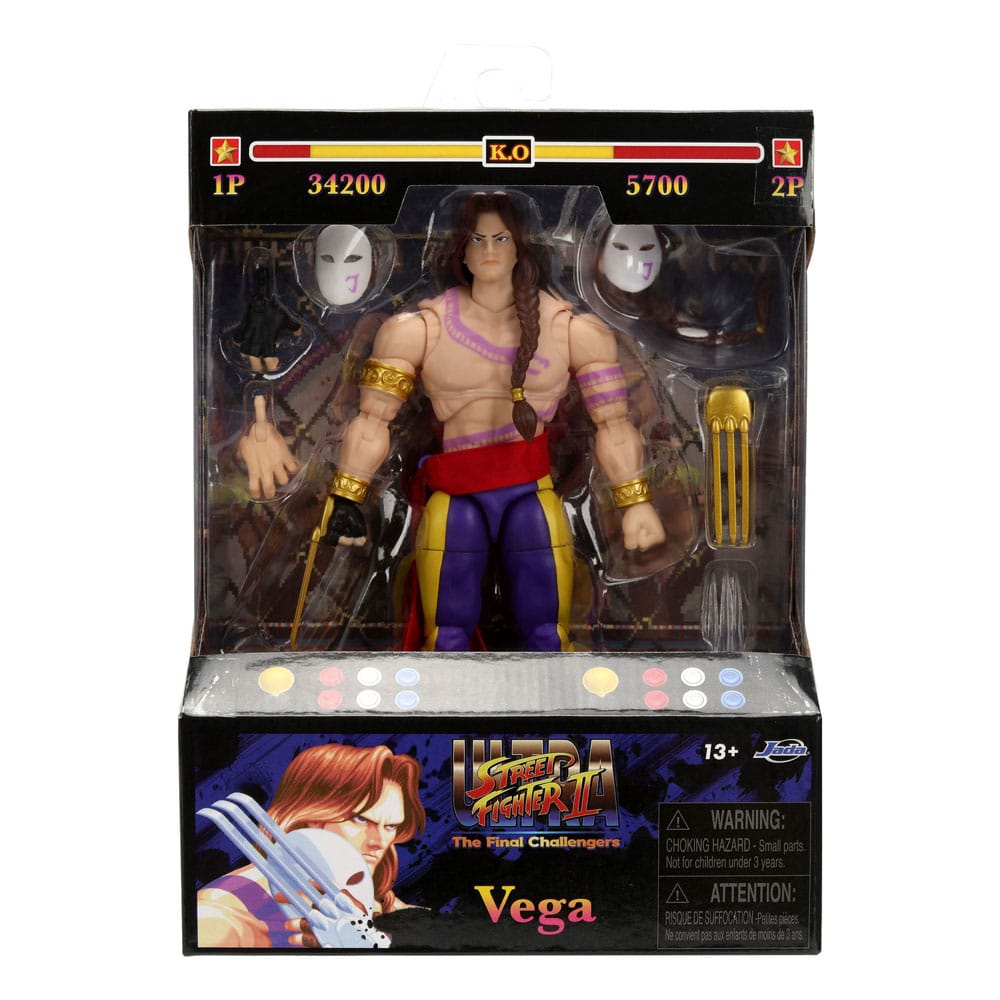 Ultra Street Fighter II The Final Challengers Action Figure 1/12 Vega Jada Toys