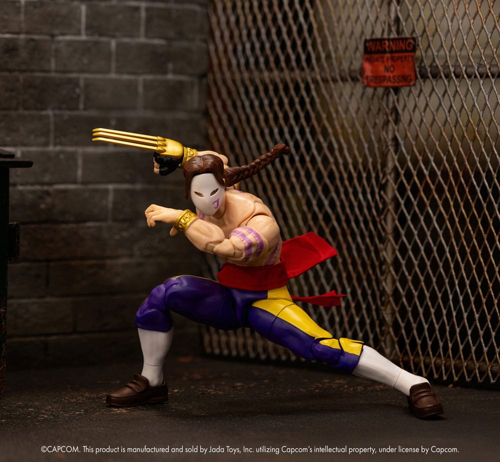 Ultra Street Fighter II The Final Challengers Action Figure 1/12 Vega Jada Toys