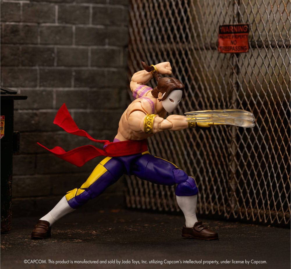 Ultra Street Fighter II The Final Challengers Action Figure 1/12 Vega Jada Toys