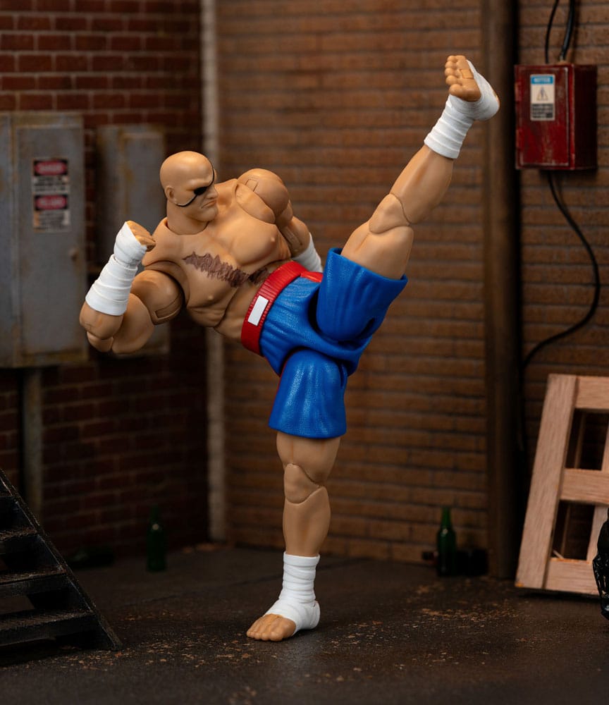 Ultra Street Fighter II The Final Challengers Action Figure 1/12 Sagat Jada Toys