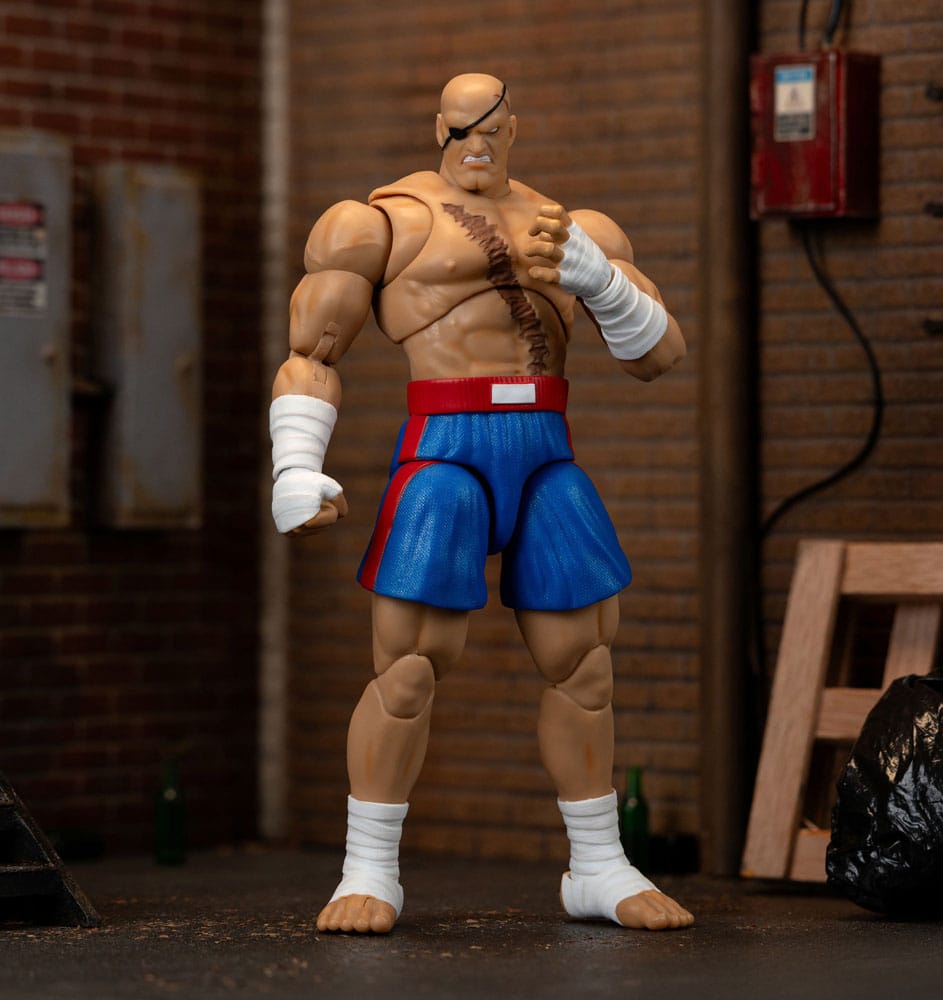 Ultra Street Fighter II The Final Challengers Action Figure 1/12 Sagat Jada Toys