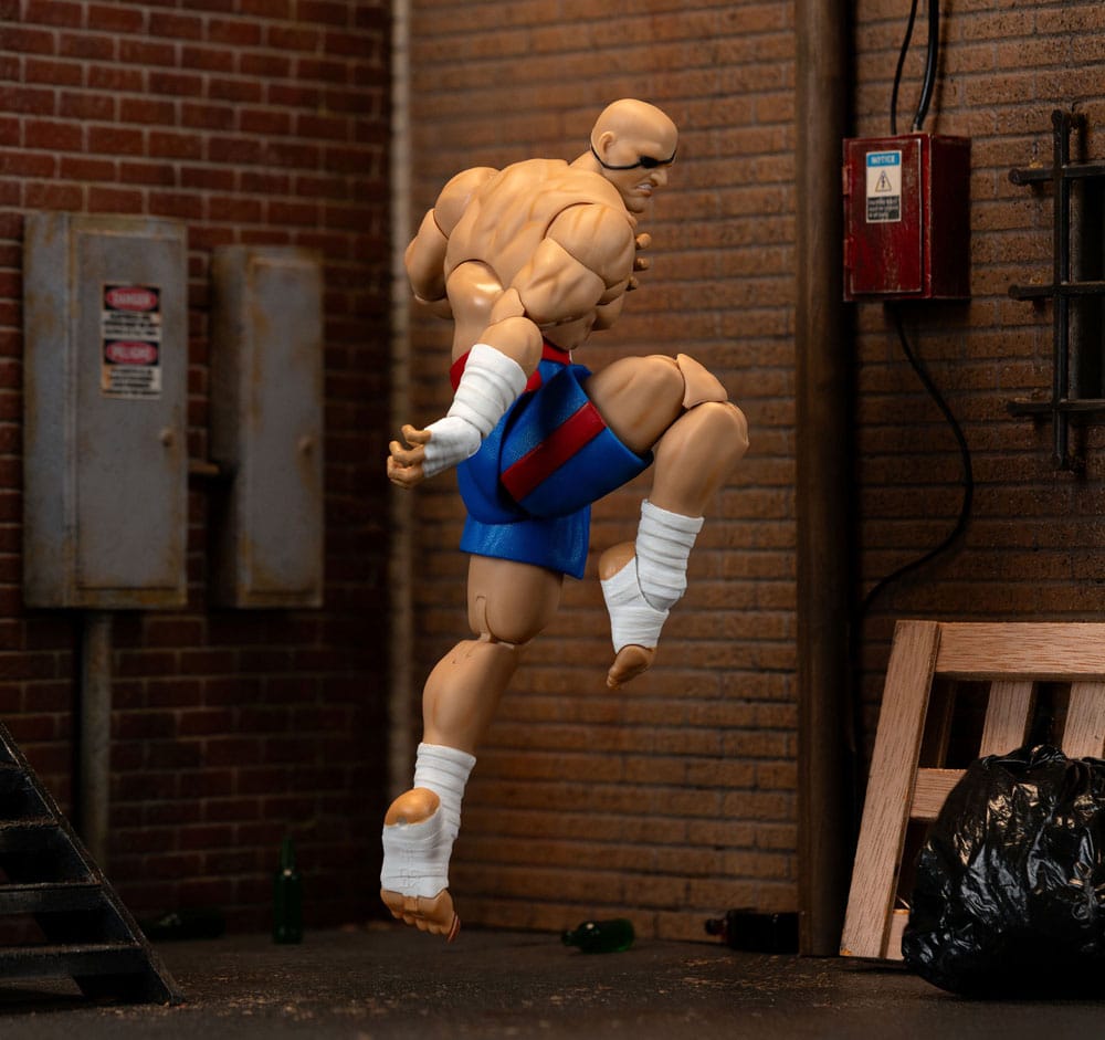 Ultra Street Fighter II The Final Challengers Action Figure 1/12 Sagat Jada Toys