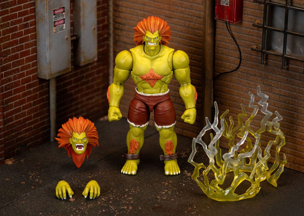Ultra Street Fighter II The Final Challengers Action Figure 1/12 Blanka Jada Toys