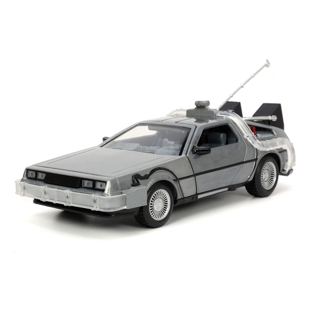 Back to the Future Diecast Model 1/24 Time Machine Model 1 Jada Toys