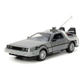 Back to the Future Diecast Model 1/24 Time Machine Model 1 Jada Toys