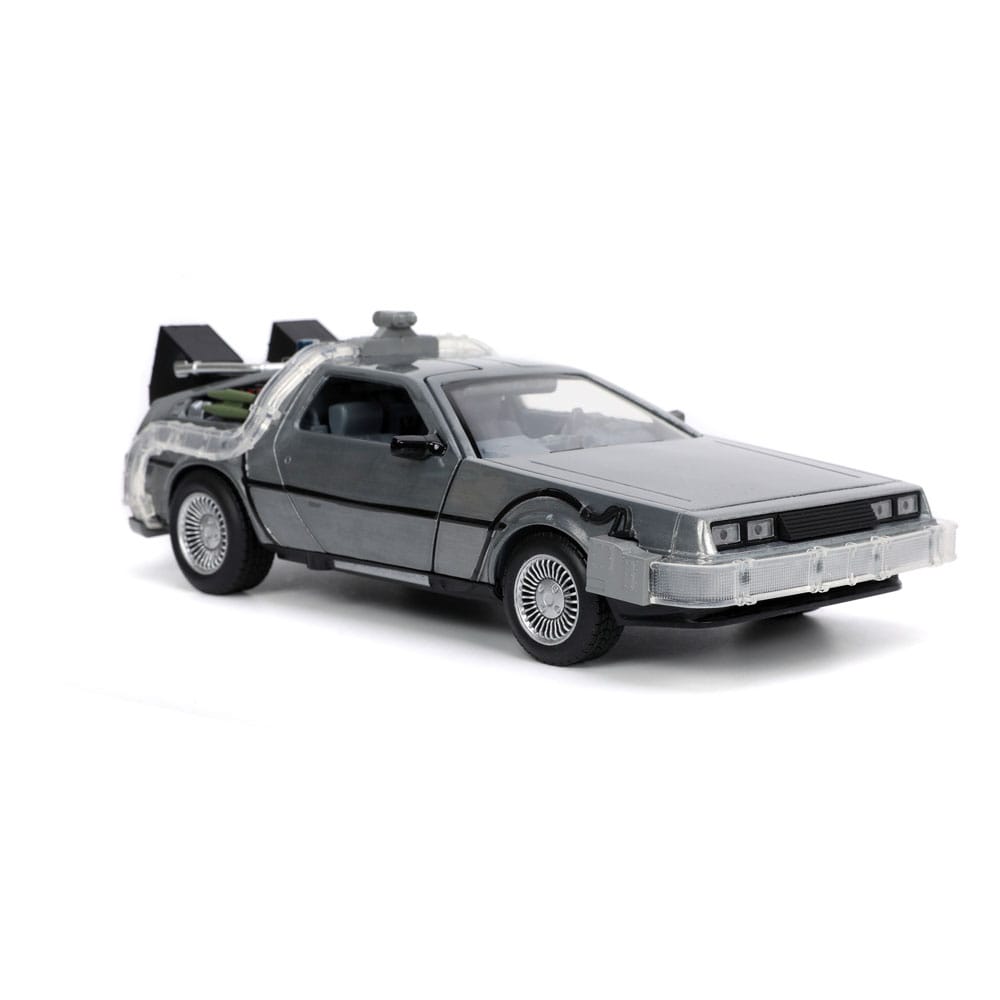 Back to the Future Diecast Model 1/24 Time Machine Model 1 Jada Toys
