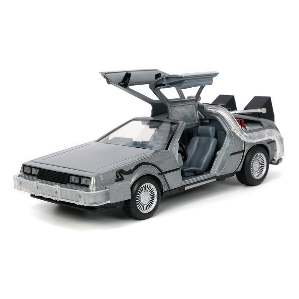 Back to the Future Diecast Model 1/24 Time Machine Model 1 Jada Toys