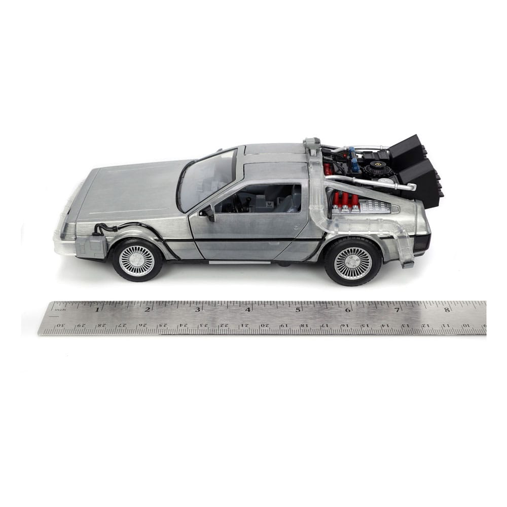Back to the Future Diecast Model 1/24 Time Machine Model 1 Jada Toys