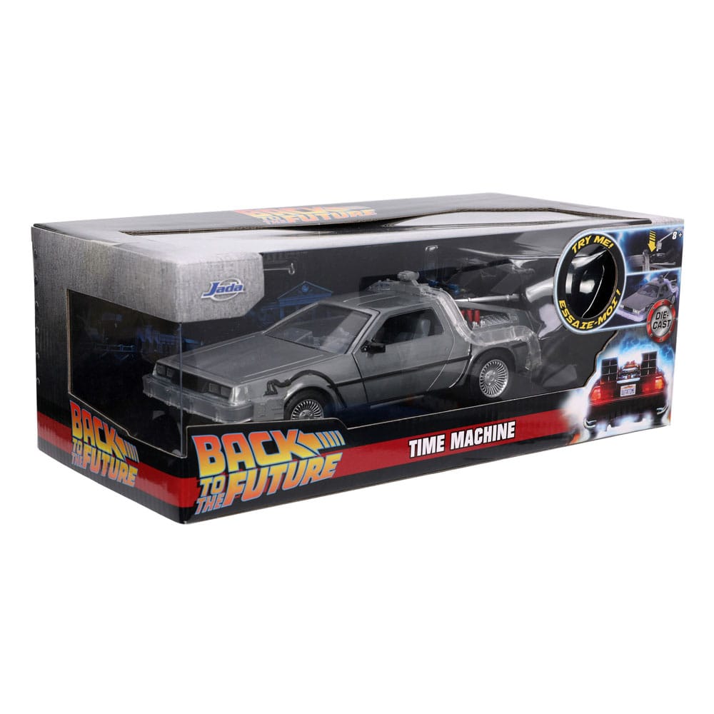 Back to the Future Diecast Model 1/24 Time Machine Model 1 Jada Toys