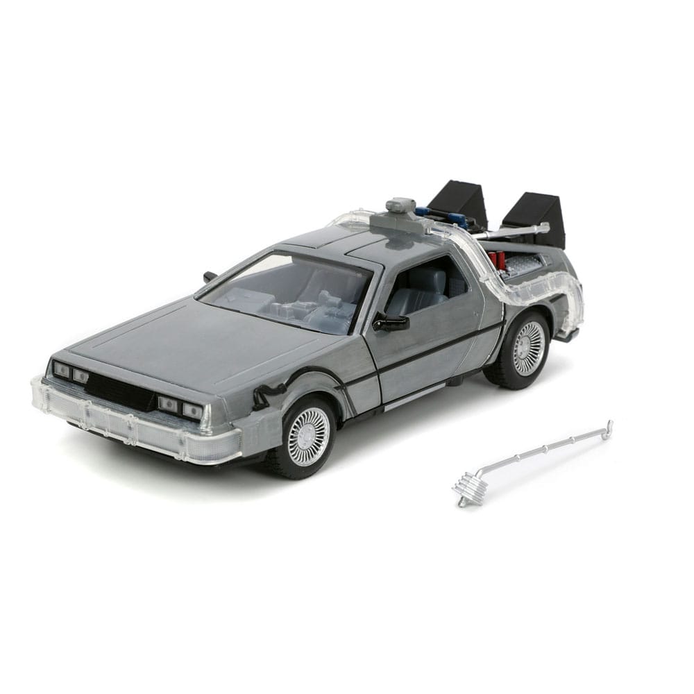 Back to the Future Diecast Model 1/24 Time Machine Model 1 Jada Toys