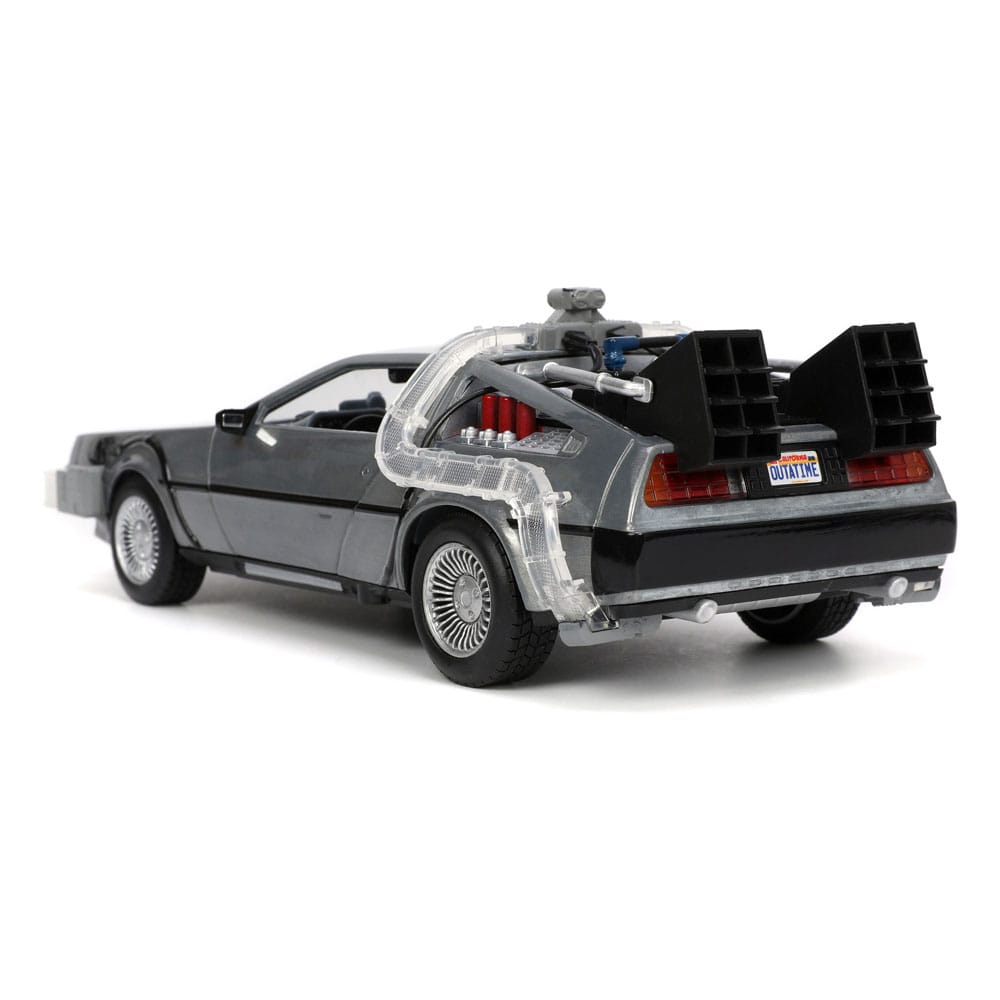 Back to the Future Diecast Model 1/24 Time Machine Model 1 Jada Toys