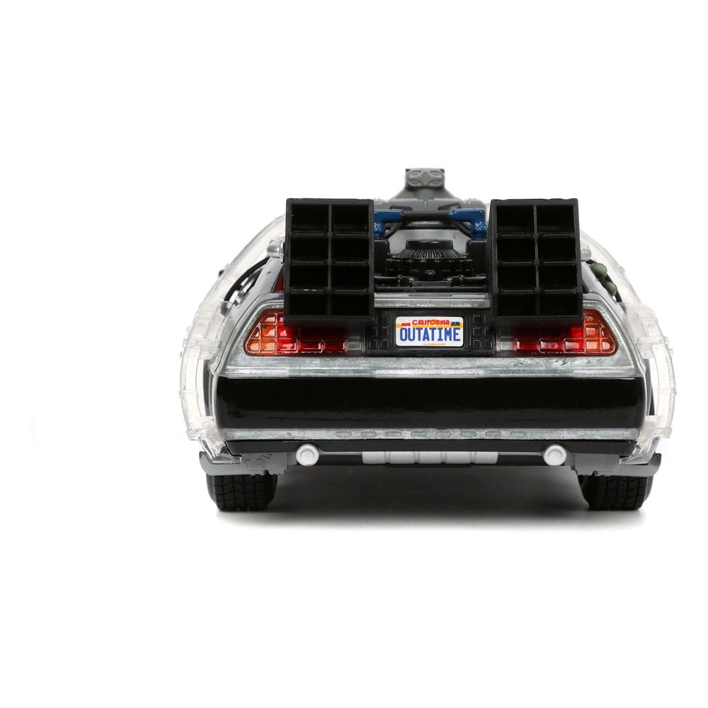 Back to the Future Diecast Model 1/24 Time Machine Model 1 Jada Toys