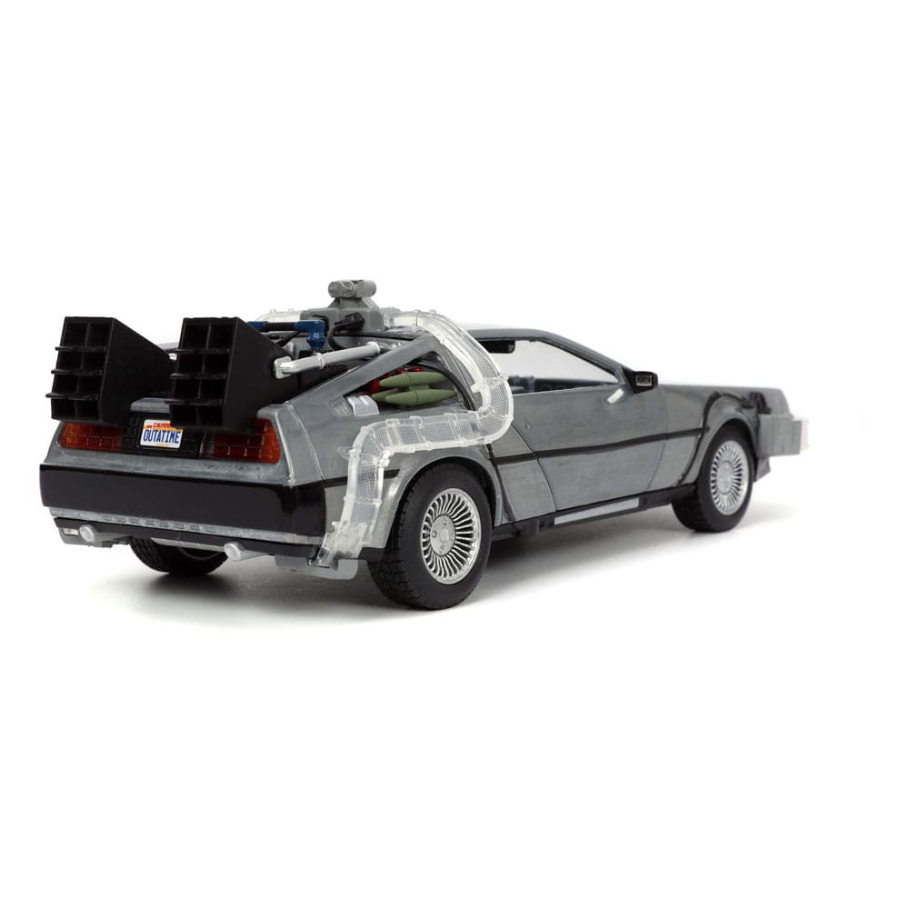 Back to the Future Diecast Model 1/24 Time Machine Model 1 Jada Toys