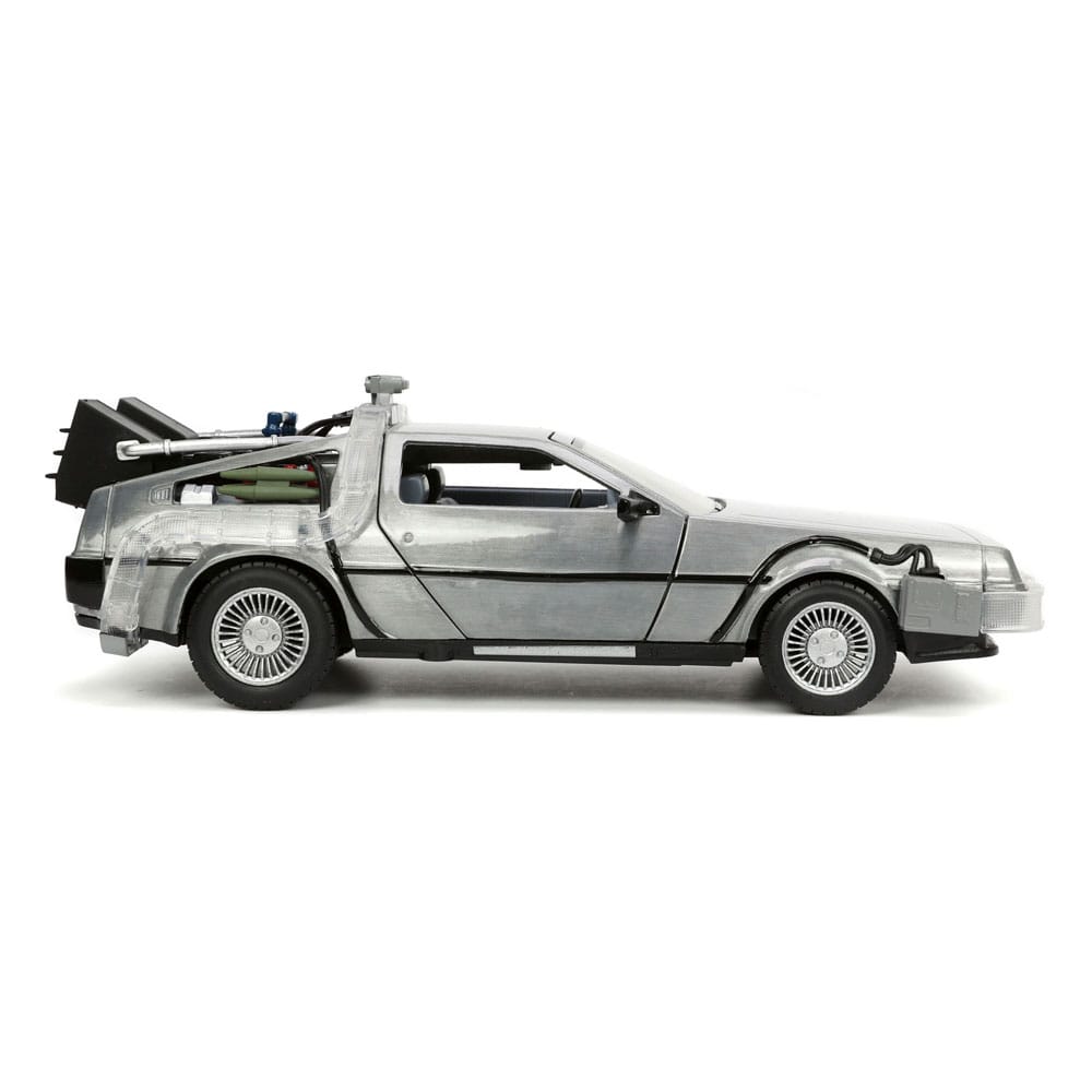 Back to the Future Diecast Model 1/24 Time Machine Model 1 Jada Toys