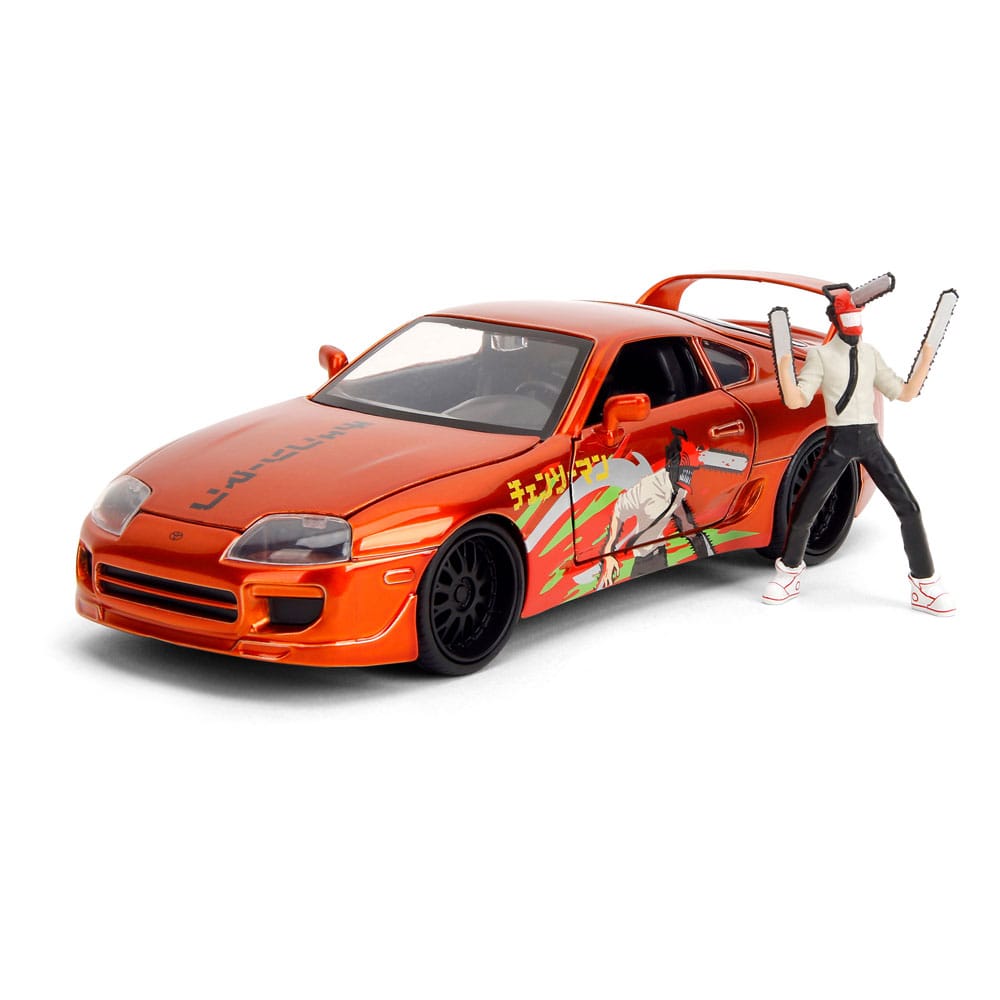 Chainsaw Man Diecast Model 1/24 1995 Toyota Supra Jada Toys