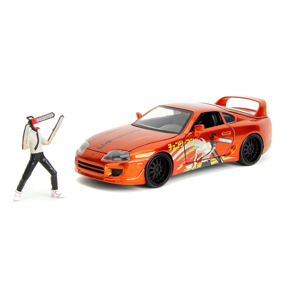 Chainsaw Man Diecast Model 1/24 1995 Toyota Supra Jada Toys
