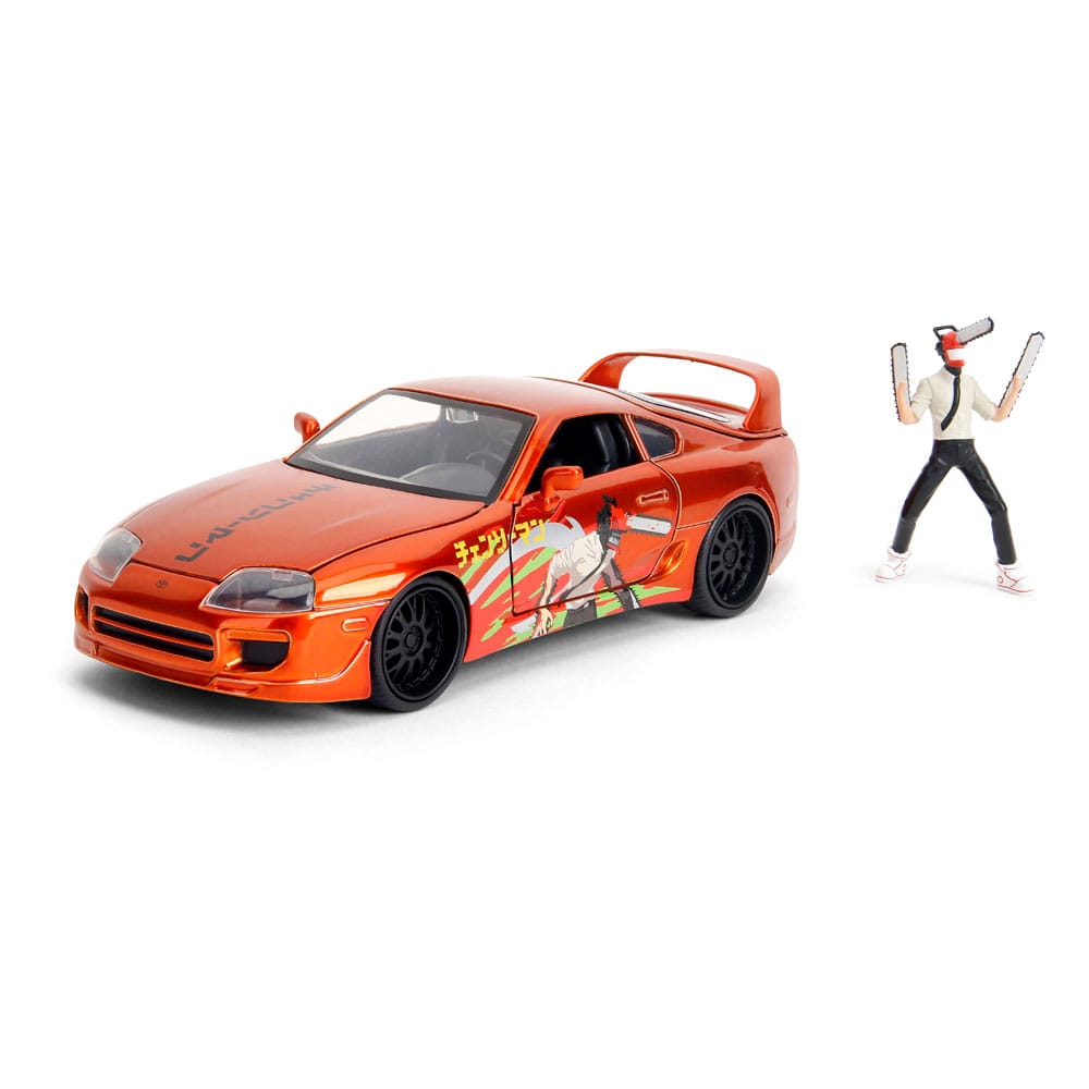 Chainsaw Man Diecast Model 1/24 1995 Toyota Supra Jada Toys