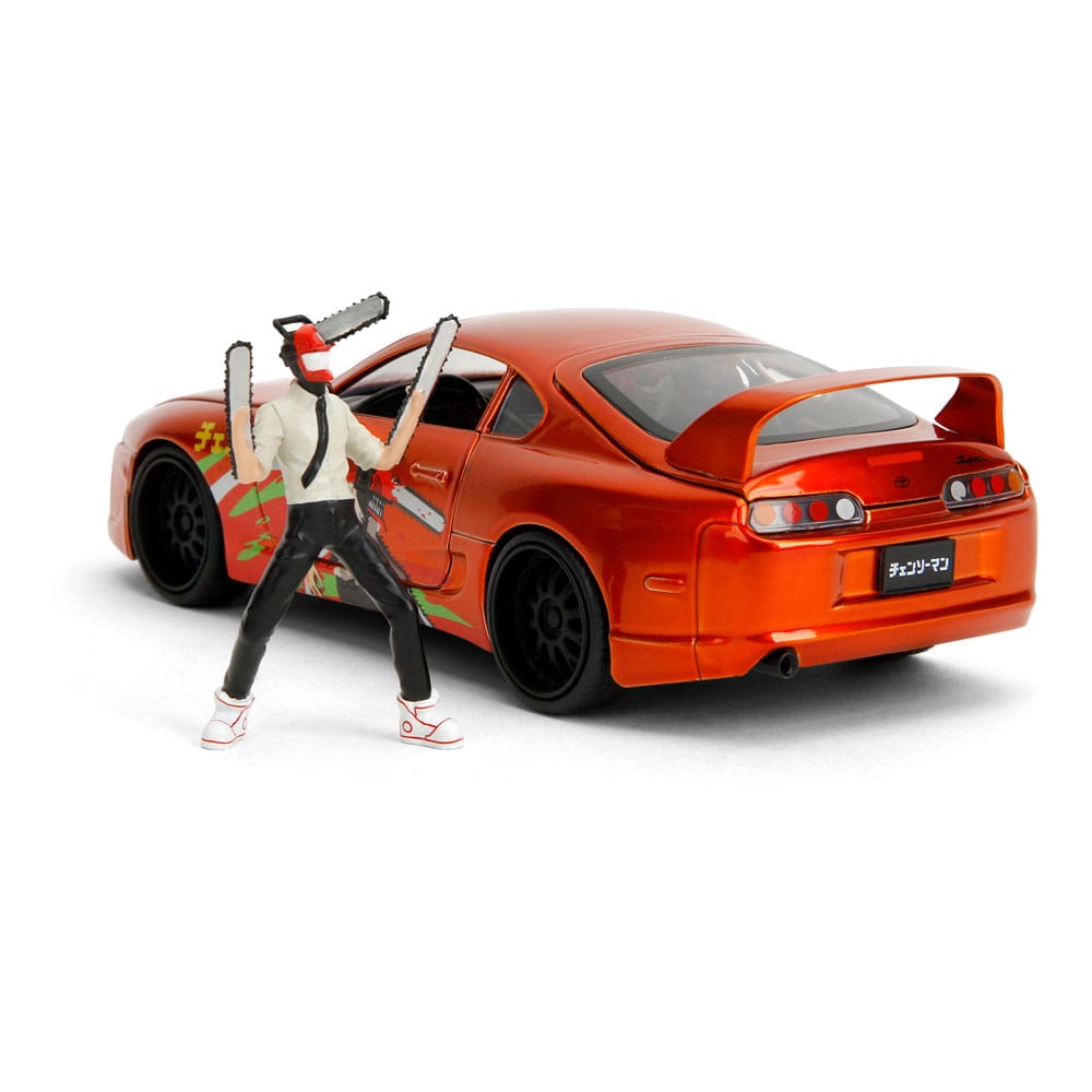 Chainsaw Man Diecast Model 1/24 1995 Toyota Supra Jada Toys