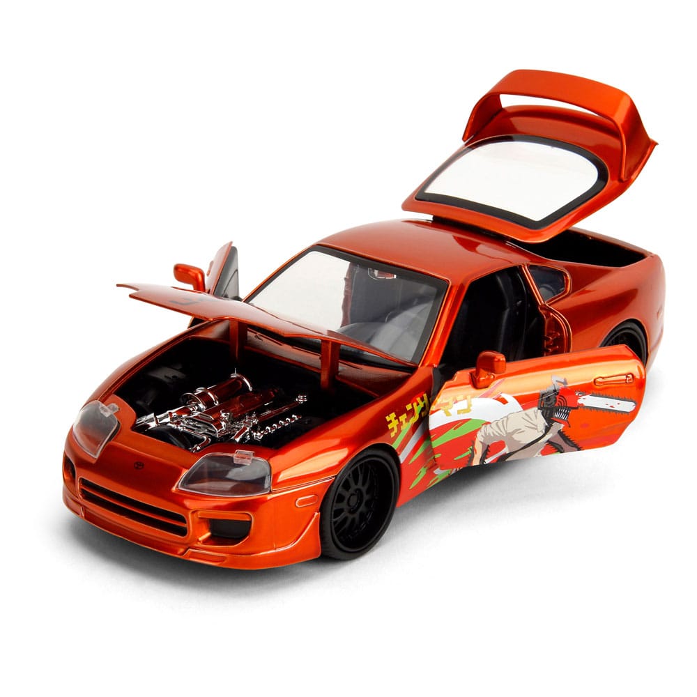 Chainsaw Man Diecast Model 1/24 1995 Toyota Supra Jada Toys