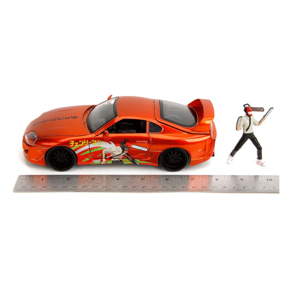 Chainsaw Man Diecast Model 1/24 1995 Toyota Supra Jada Toys