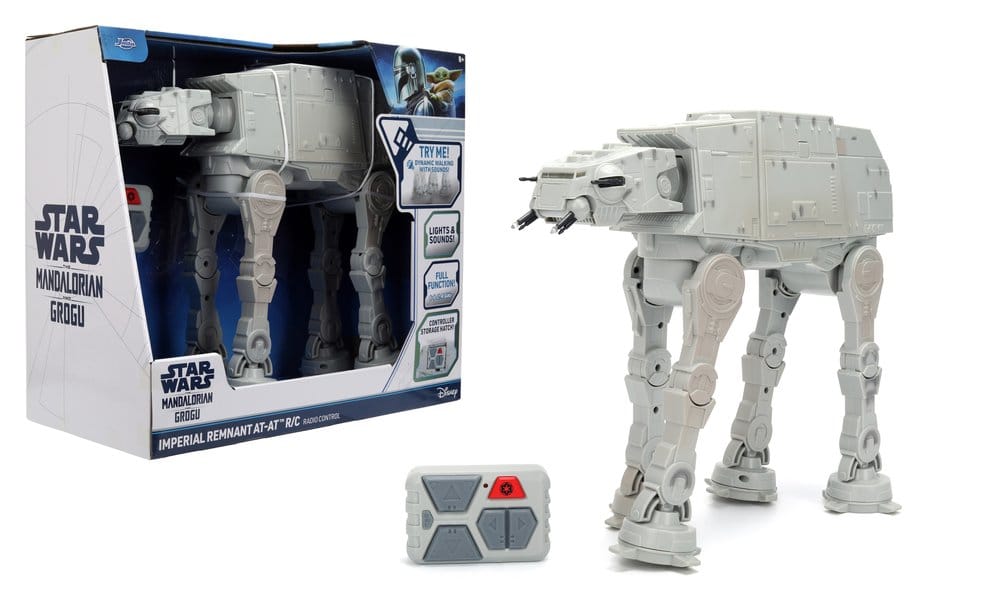 Star Wars The Mandalorian & Grogu RC 1/12 Imperial Remnant AT AT Jada Toys