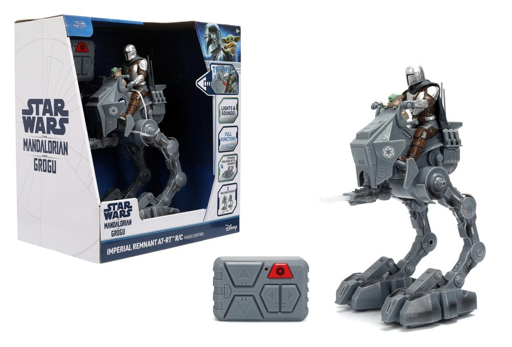 Star Wars The Mandalorian & Grogu RC 1/12 Imperial Remnant AT RT Jada Toys
