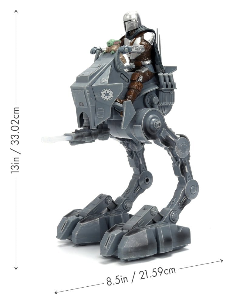 Star Wars The Mandalorian & Grogu RC 1/12 Imperial Remnant AT RT Jada Toys