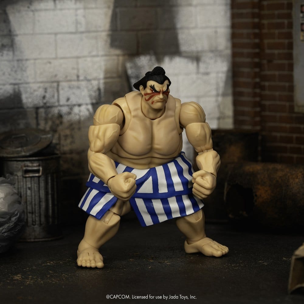 Ultra Street Fighter II The Final Challengers Action Figure 1/12 E. Honda Jada Toys