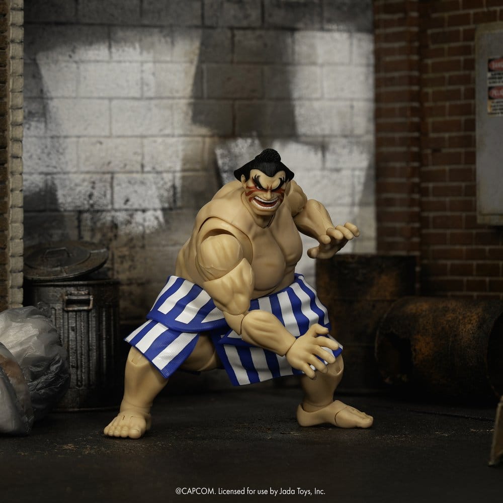 Ultra Street Fighter II The Final Challengers Action Figure 1/12 E. Honda Jada Toys