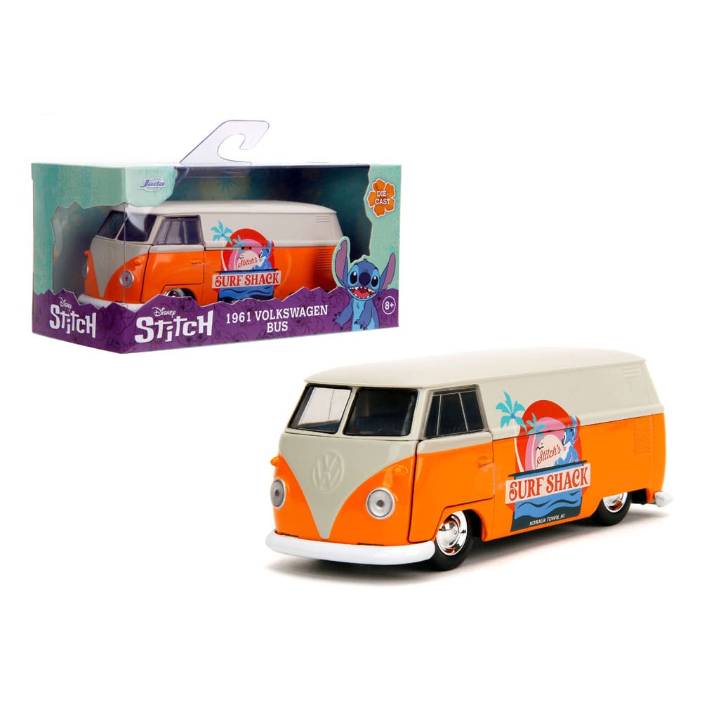Lilo & Stitch Diecast Model 1/32 1961 VW Bus Stitch Jada Toys
