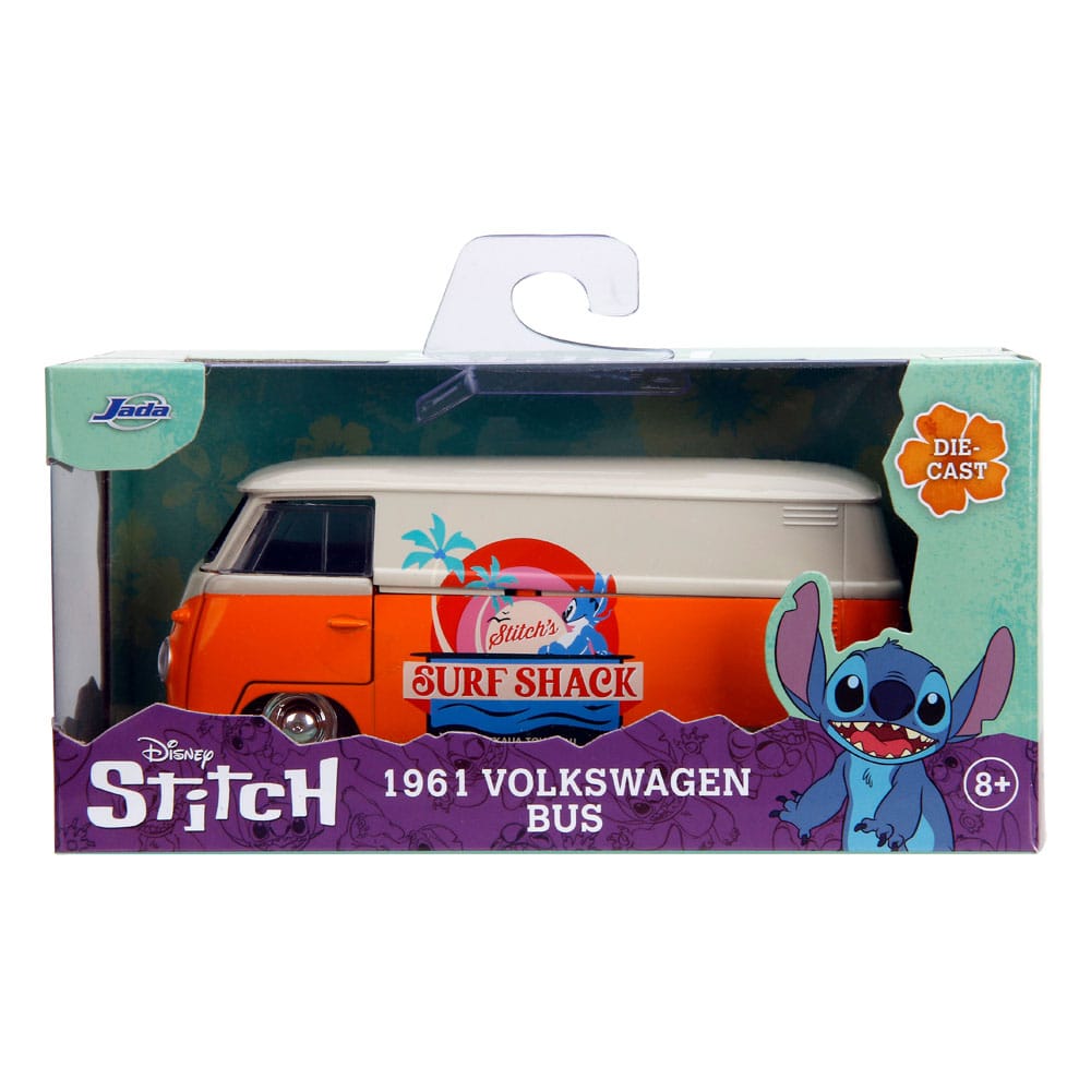 Lilo & Stitch Diecast Model 1/32 1961 VW Bus Stitch Jada Toys