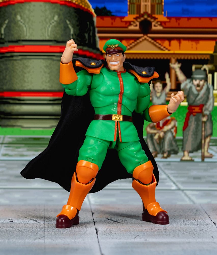 Ultra Street Fighter II The Final Challengers Action Figure 1/12 M. Bison Deluxe Jada Toys