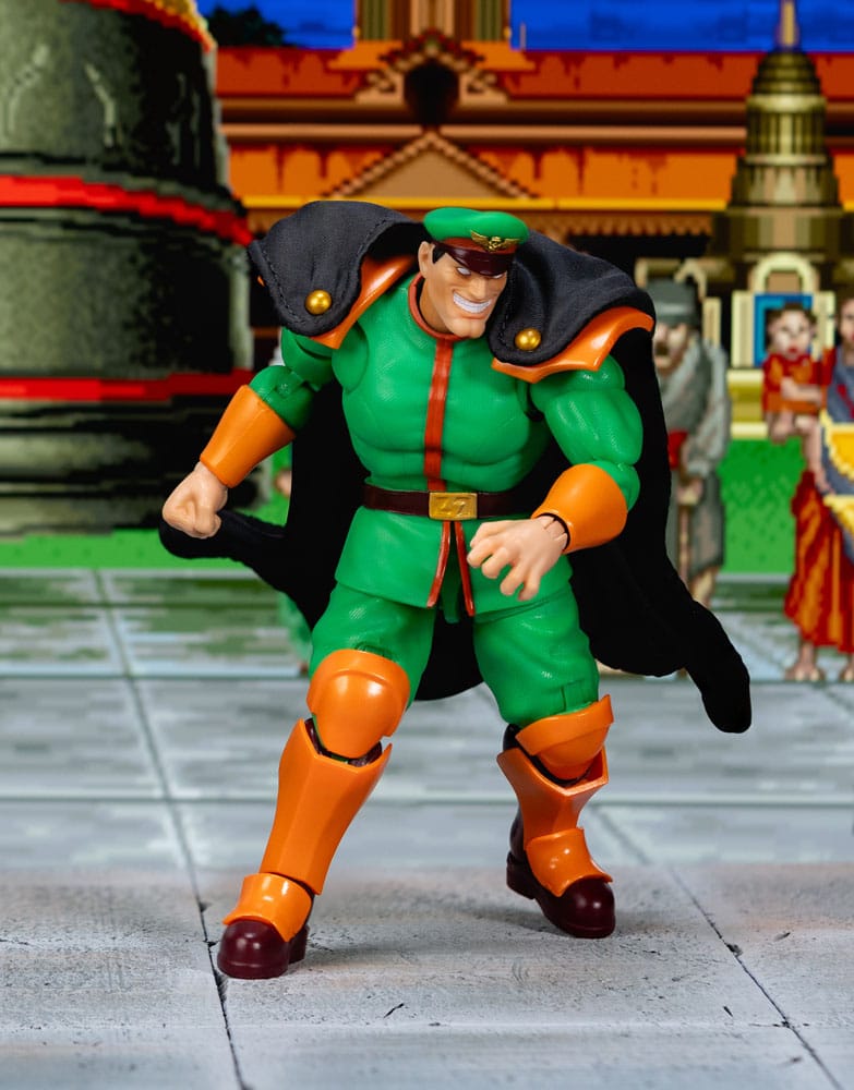 Ultra Street Fighter II The Final Challengers Action Figure 1/12 M. Bison Deluxe Jada Toys