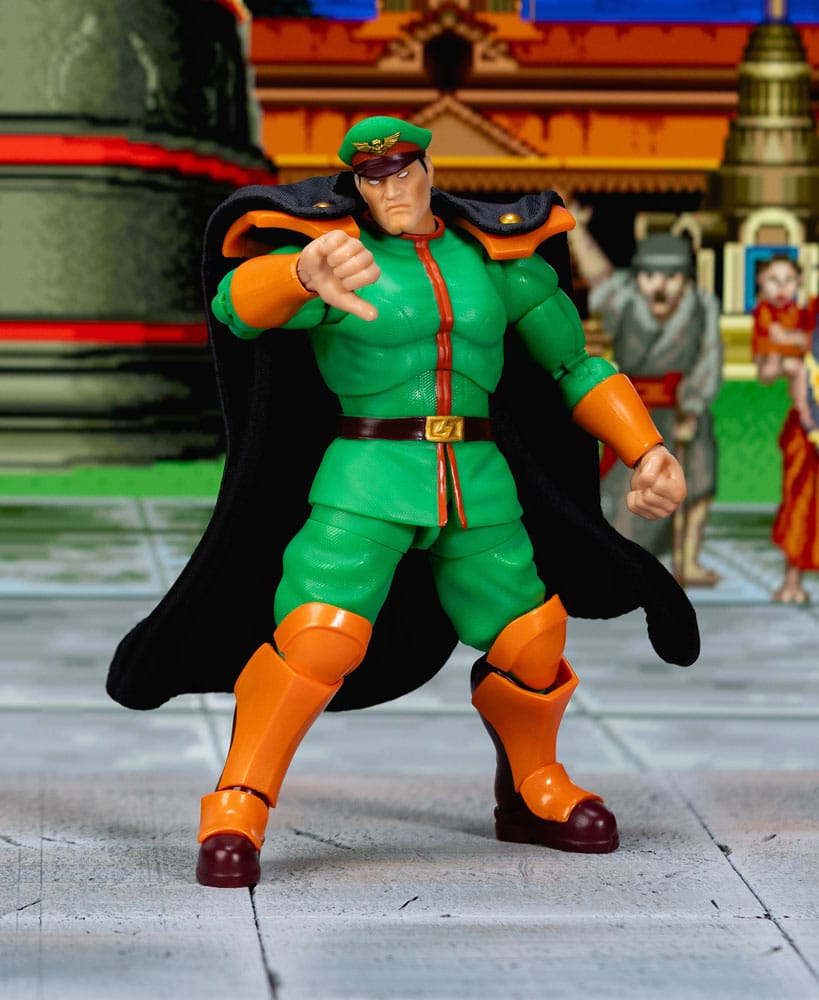 Ultra Street Fighter II The Final Challengers Action Figure 1/12 M. Bison Deluxe Jada Toys