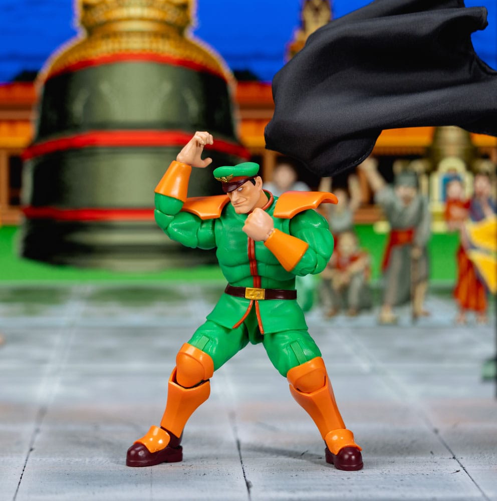 Ultra Street Fighter II The Final Challengers Action Figure 1/12 M. Bison Deluxe Jada Toys