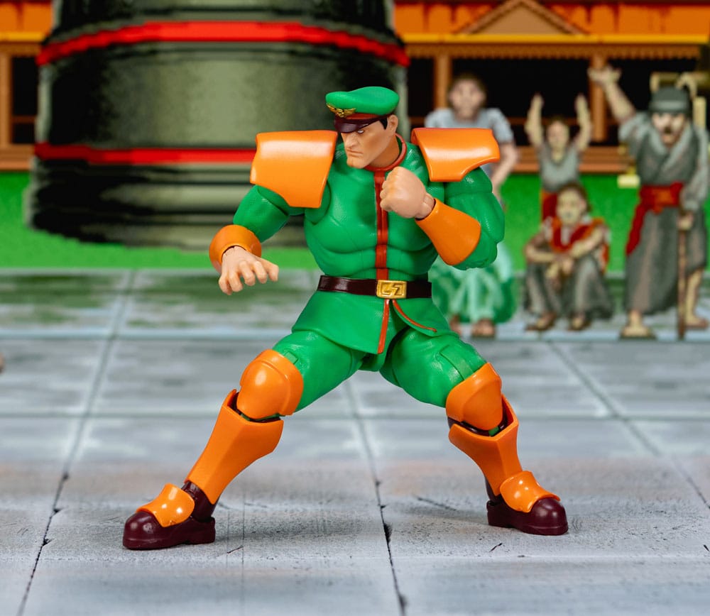 Ultra Street Fighter II The Final Challengers Action Figure 1/12 M. Bison Deluxe Jada Toys