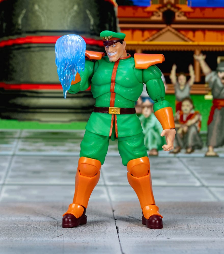 Ultra Street Fighter II The Final Challengers Action Figure 1/12 M. Bison Deluxe Jada Toys