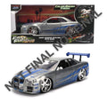 Fast & Furious Diecast Vehicle 1 24 Anniversary Nissan Skyline Jada Toys