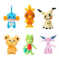 Pokémon Plush Figure Version 22 Assortment 6 Jazwares