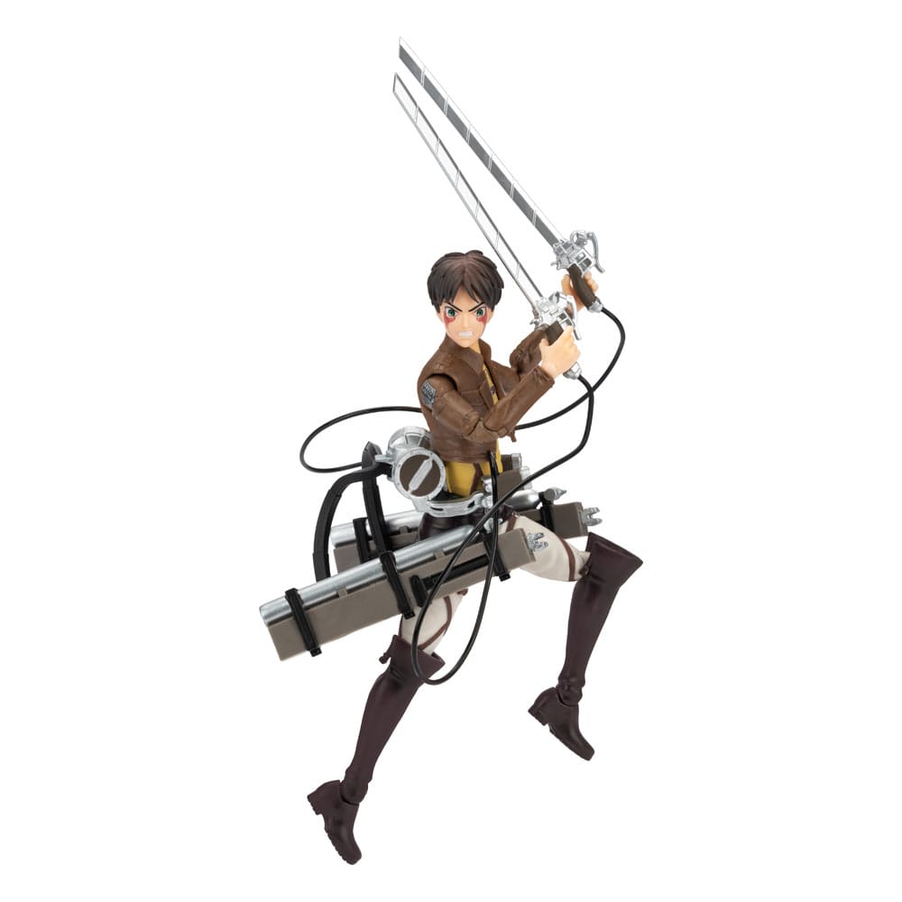 Attack on Titan Total Anime Action Figure Eren Jaeger Jazwares