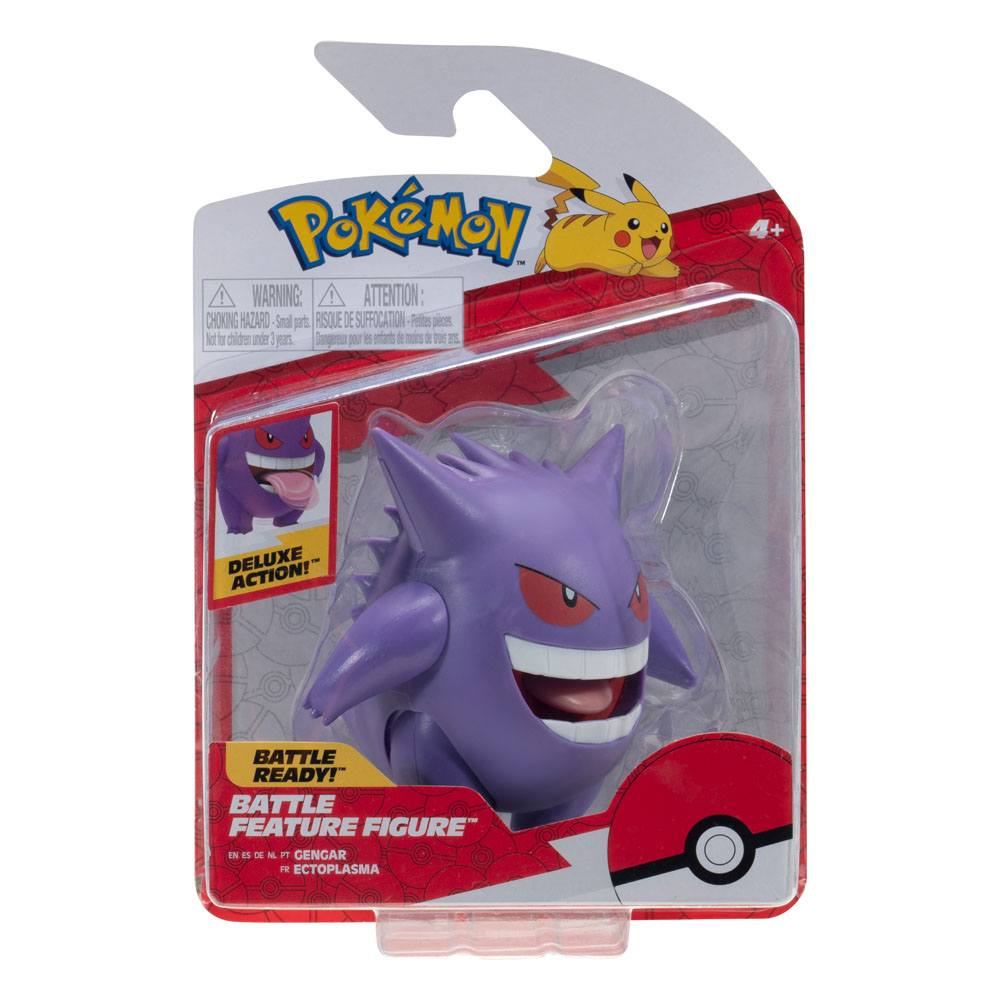 Pokémon Battle Feature Figure Gengar Jazwares