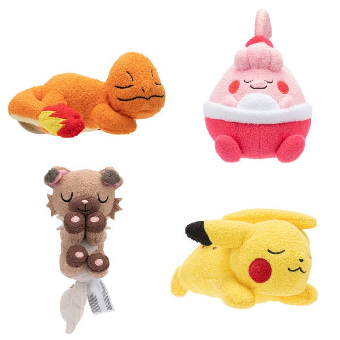 Pokémon Sleeping Plush Figure Version 5 Assortment 9 Jazwares