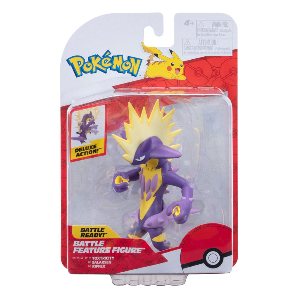 Pokémon Battle Feature Figure Toxtricity Jazwares